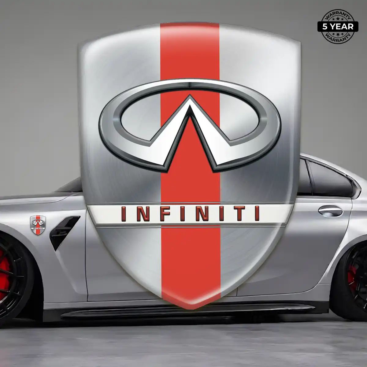 Infiniti Car Emblem Overlay Signature Grade