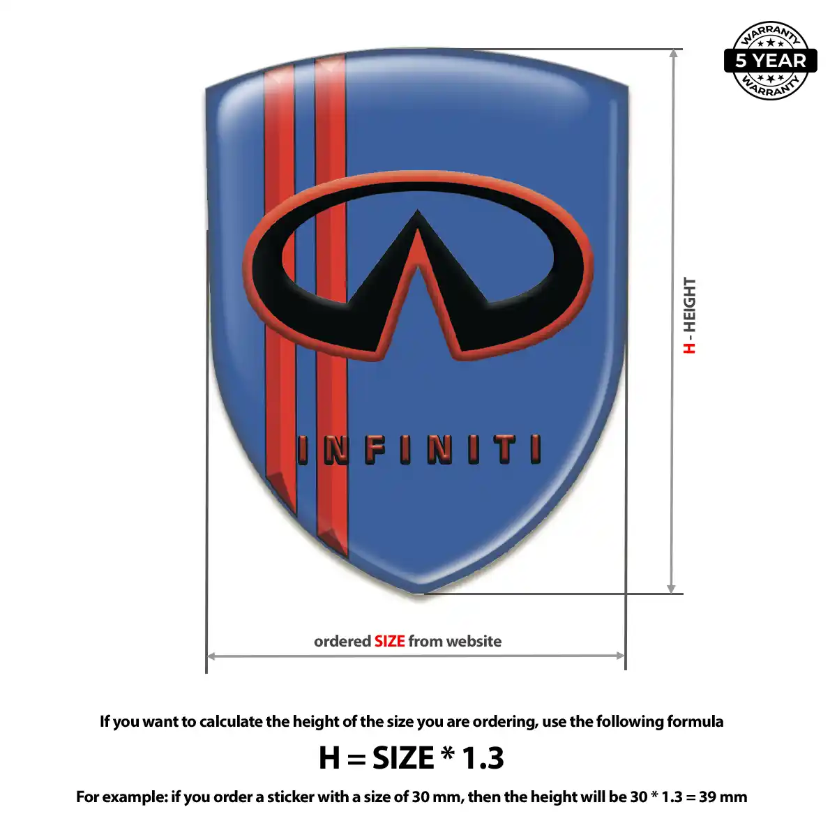 Infiniti Car Emblem Overlay Sport Tuning