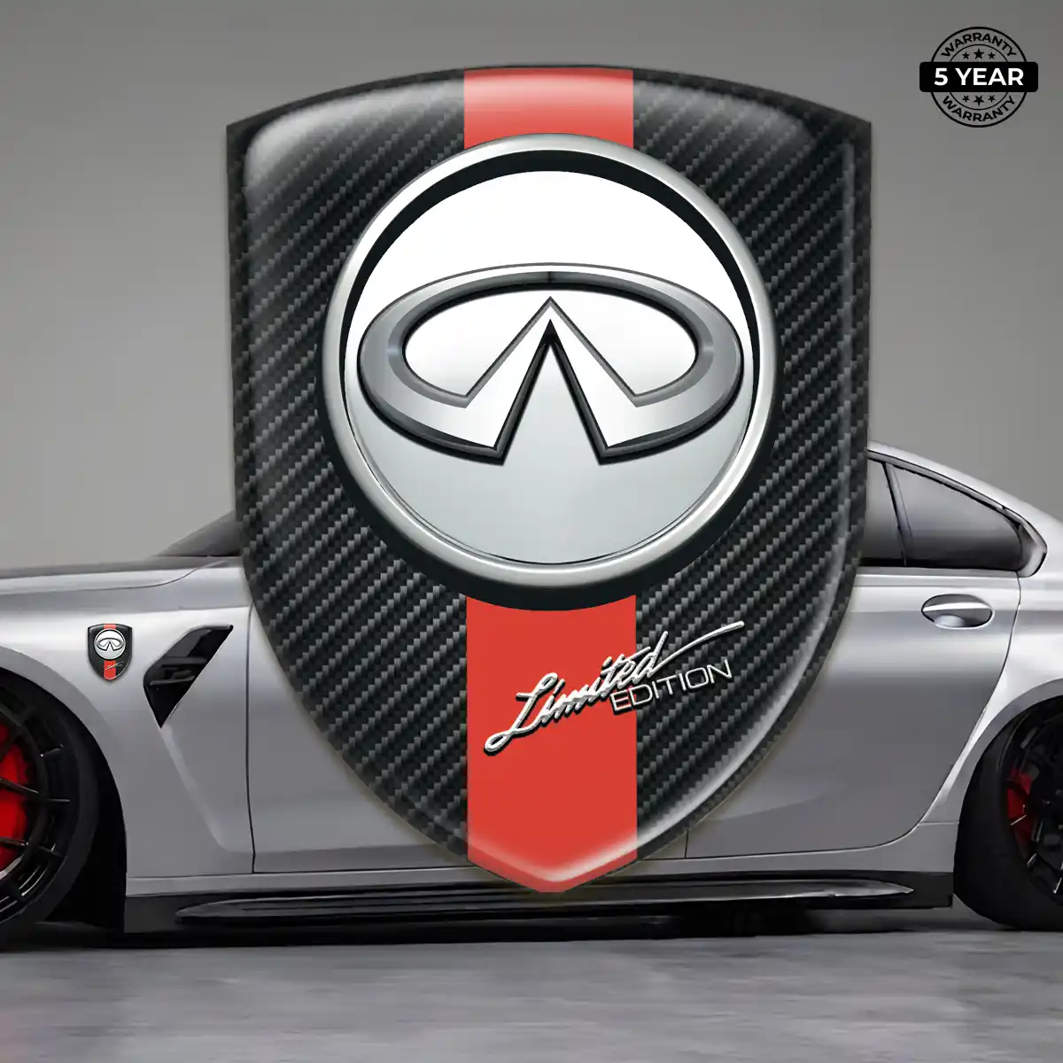 Infiniti Car Emblem Sticker Deluxe Edition