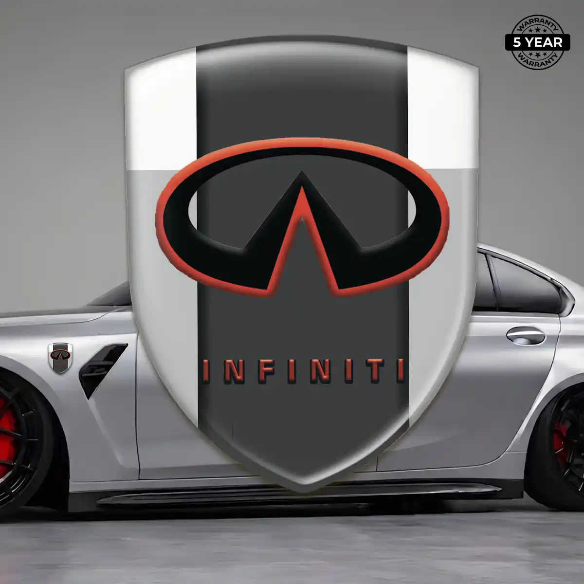 Infiniti Car Emblem Sticker Interior Elegance