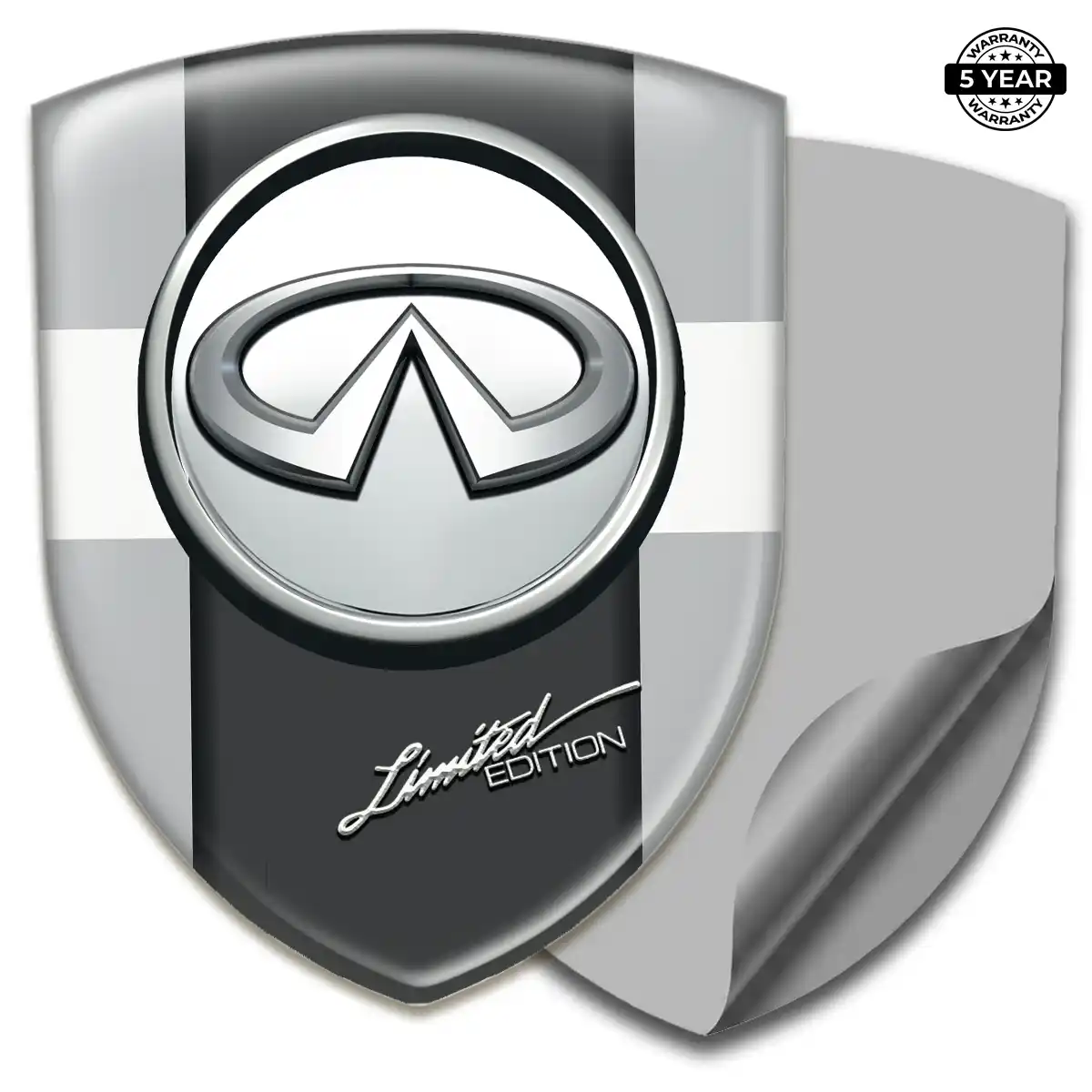Infiniti Car Emblem Sticker Interior Luxe
