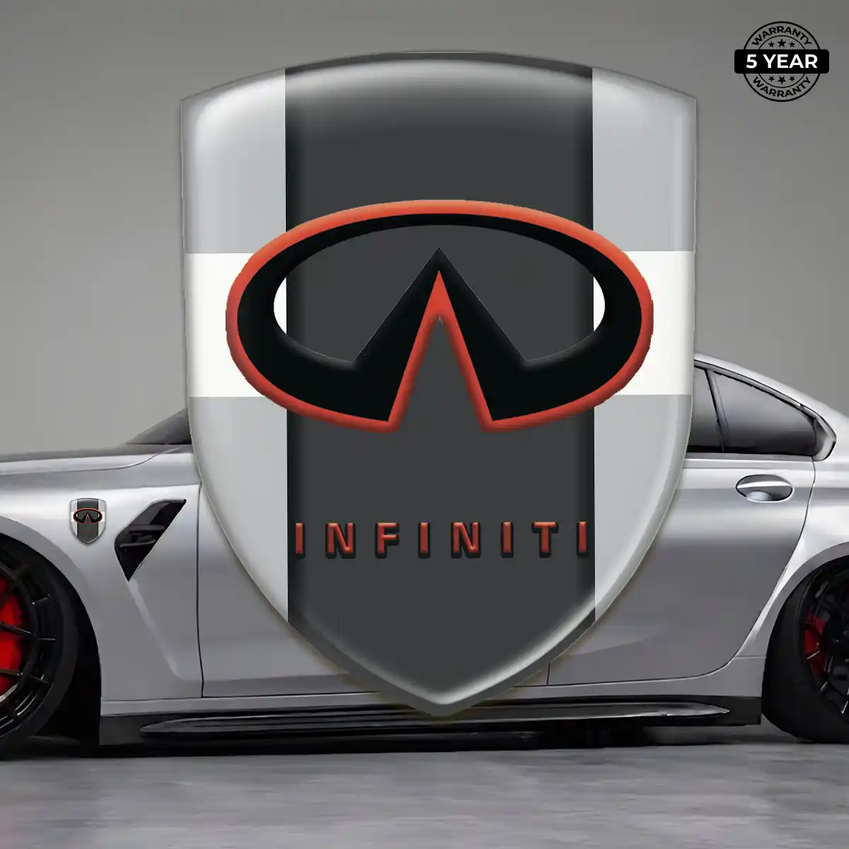 Infiniti Car Emblem Sticker Opulent Line