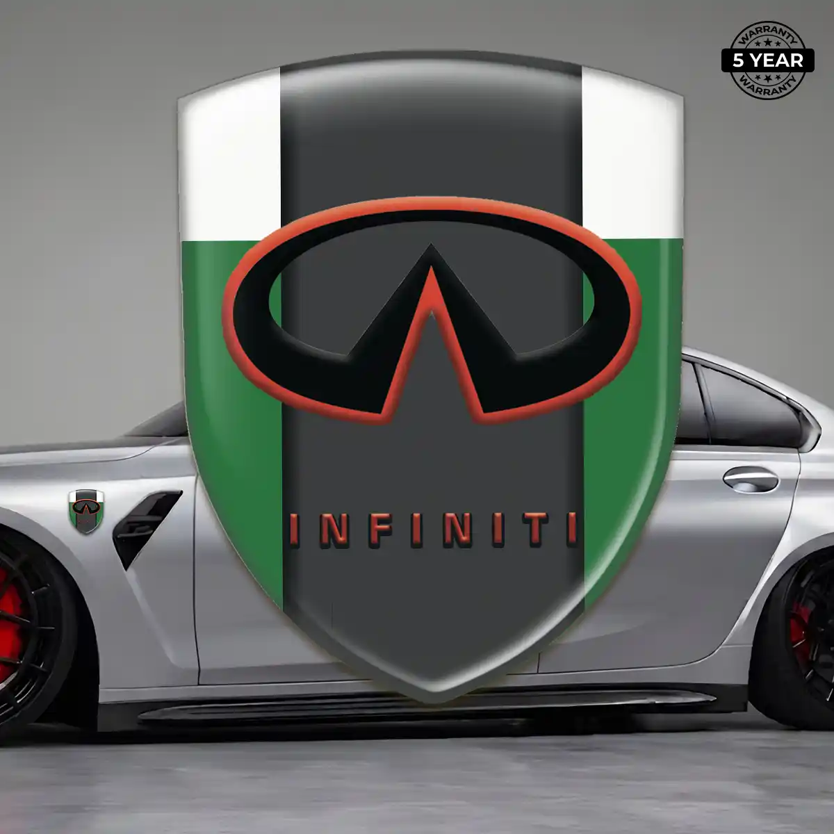Infiniti Car Emblem Sticker Outer Style