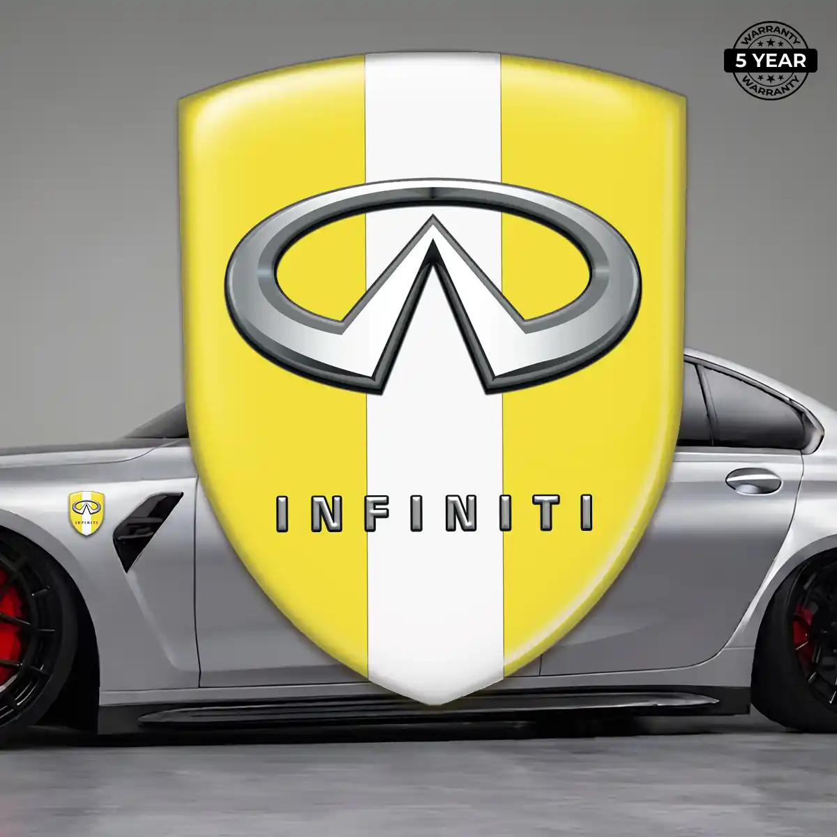 Infiniti Car Emblem Sticker Performance Style