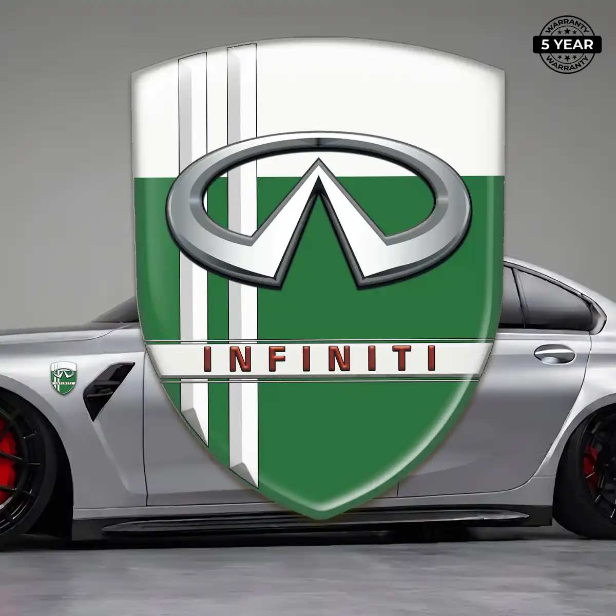 Infiniti Car Emblem Sticker Refined Design