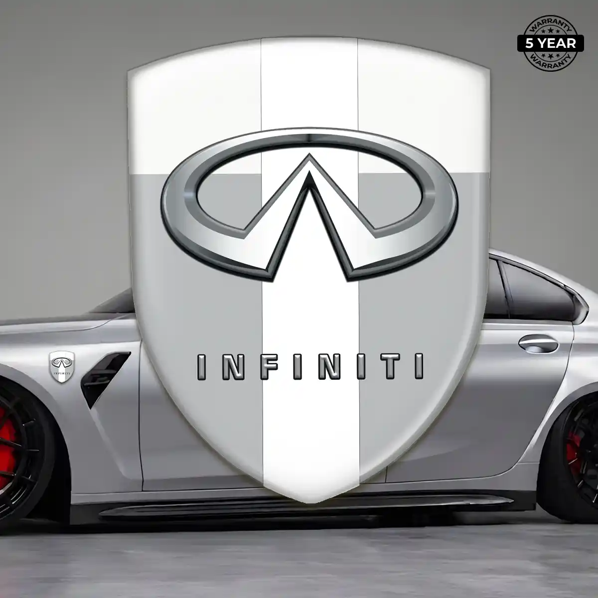 Infiniti Car Emblem Sticker Street Tuning