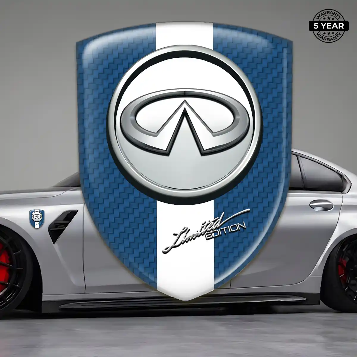 Infiniti Car Logo Decal Interior Luxe
