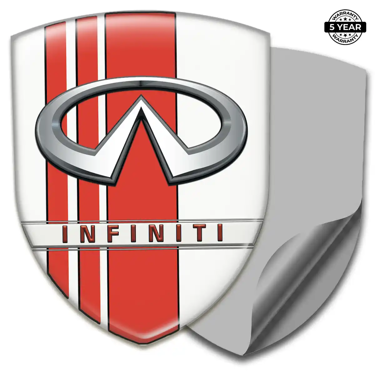Infiniti Car Logo Decal Premium Dome