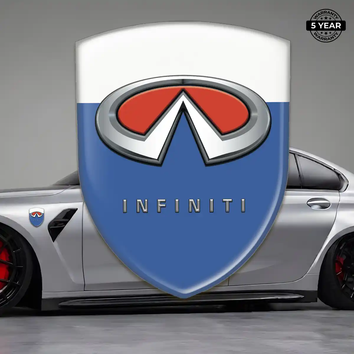 Infiniti Car Logo Decal Resin Luxe