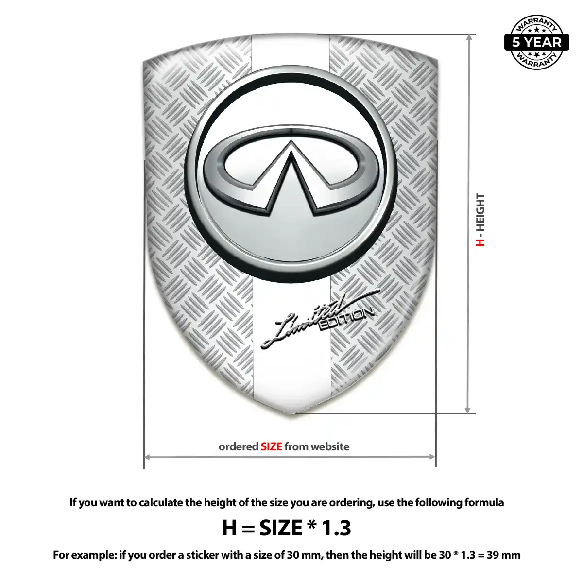 Infiniti Crest Emblem Auto Tuning