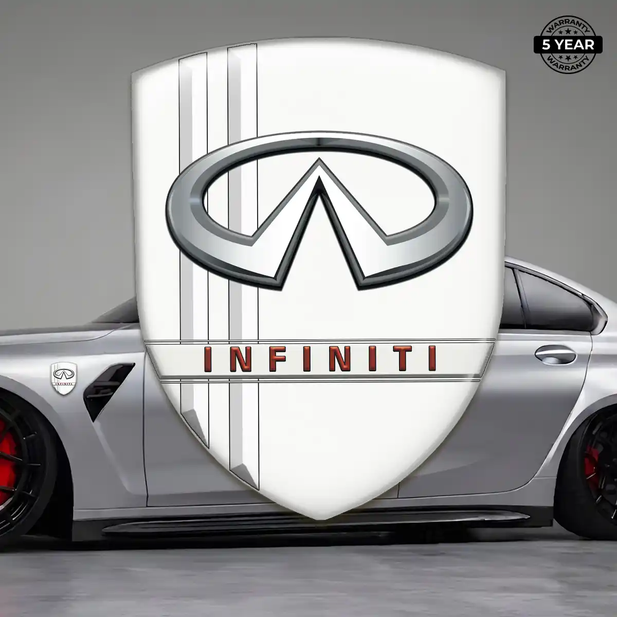 Infiniti Crest Emblem Cabin Style
