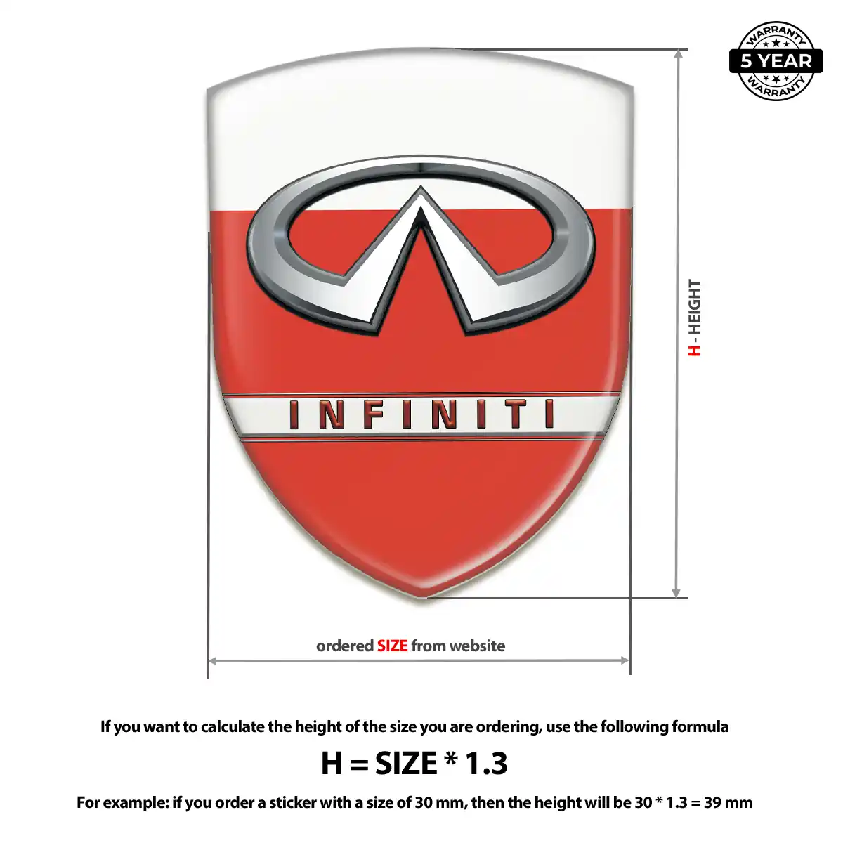 Infiniti Crest Emblem Elite Edition