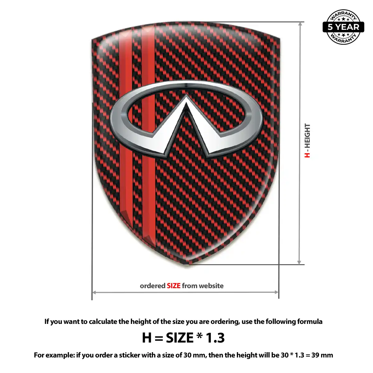 Infiniti Crest Emblem Interior Luxe