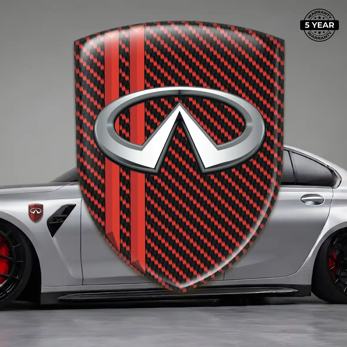 Infiniti Crest Emblem Interior Luxe