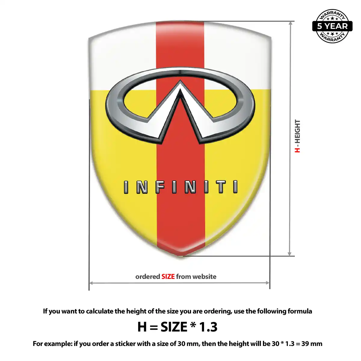 Infiniti Crest Emblem Noble Edition