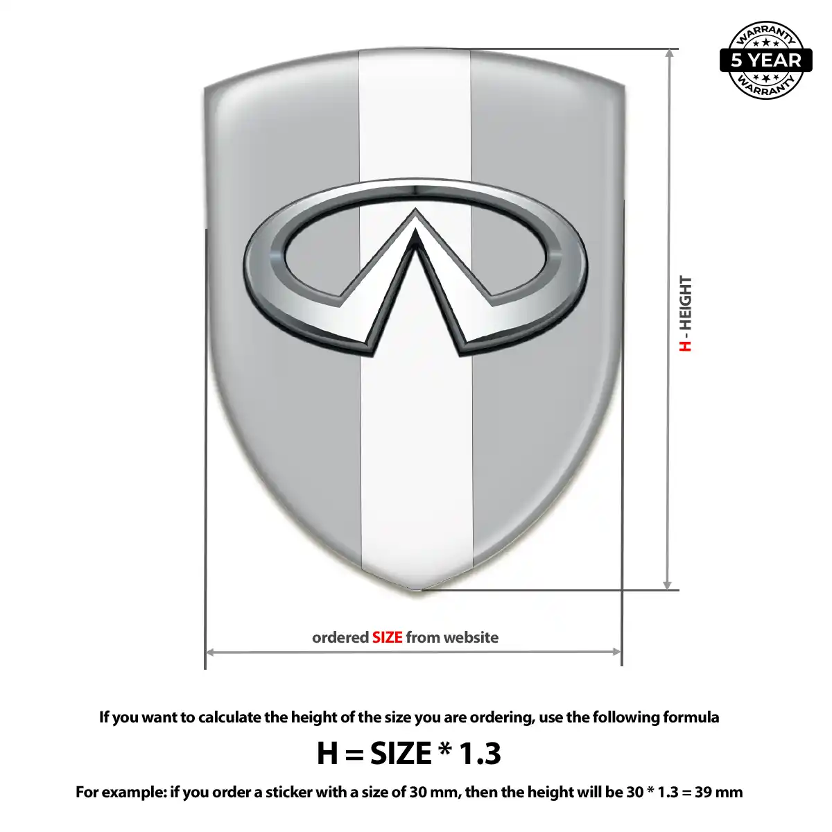Infiniti Crest Emblem Opulent Line