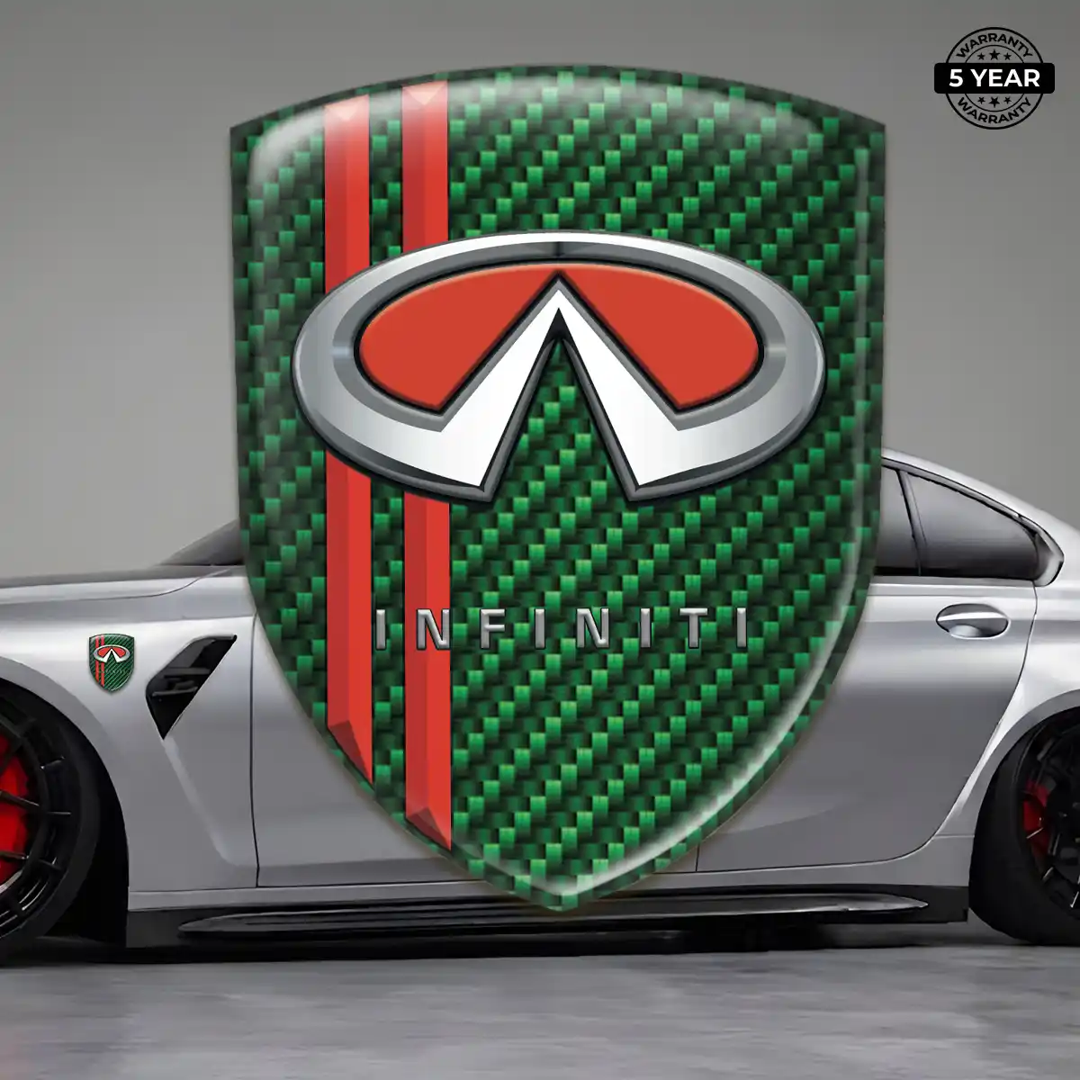 Infiniti Crest Emblem Outer Style