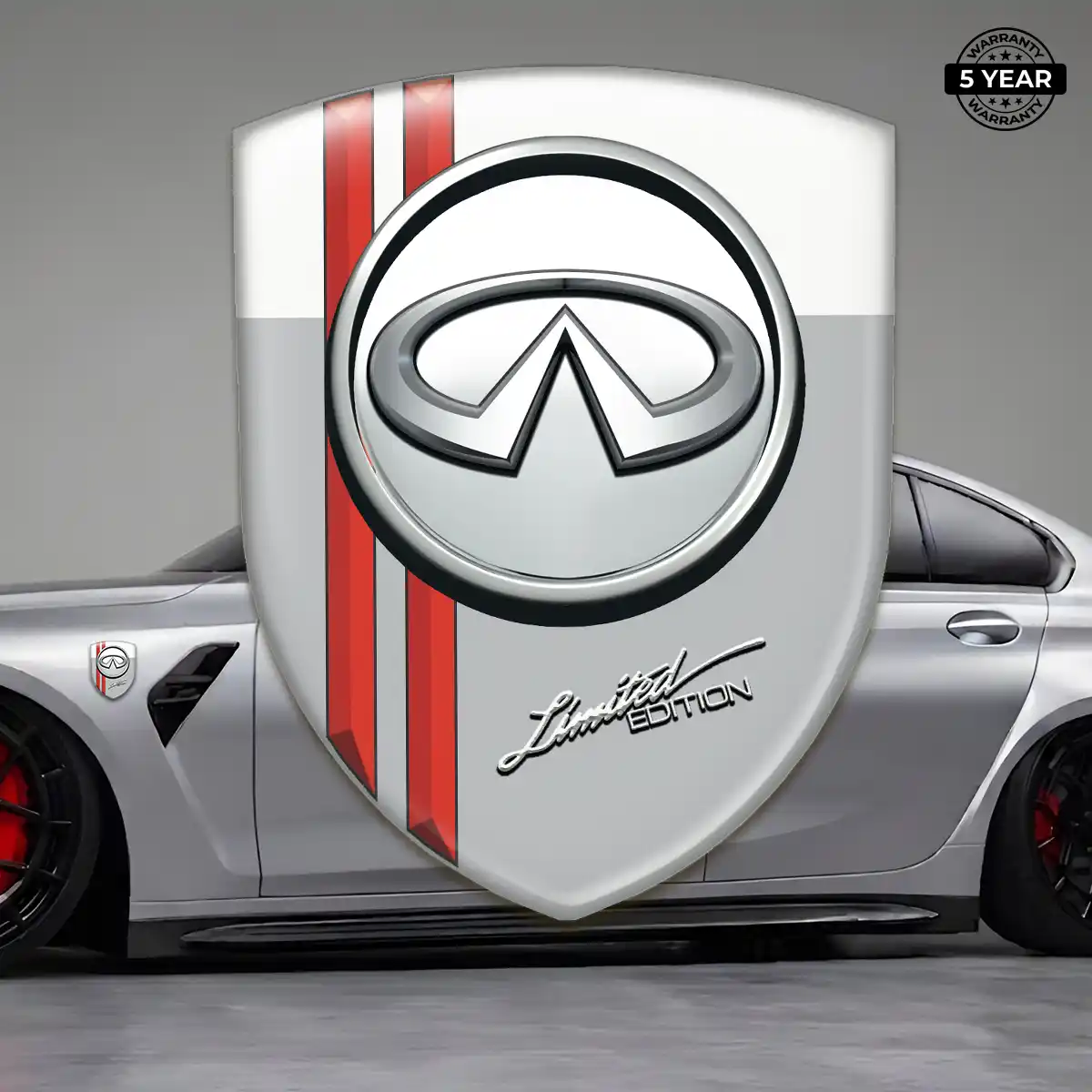 Infiniti Crest Emblem Resin Luxe