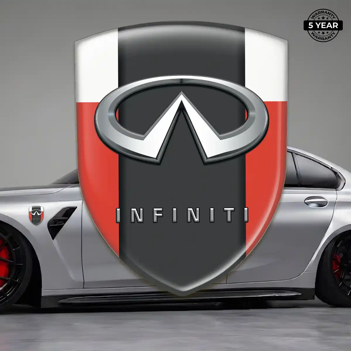 Infiniti Crest Emblem Sleek Style