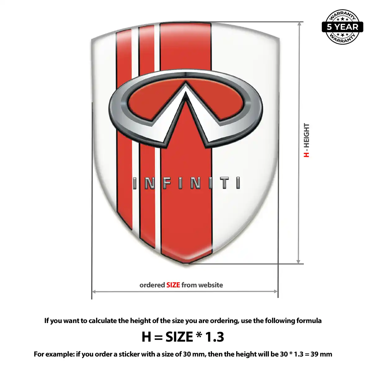 Infiniti Crest Emblem Street Tuning