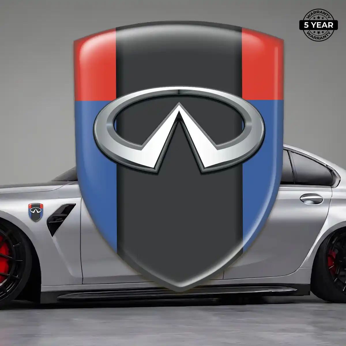 Infiniti Crest Logo Emblem Auto Tuning