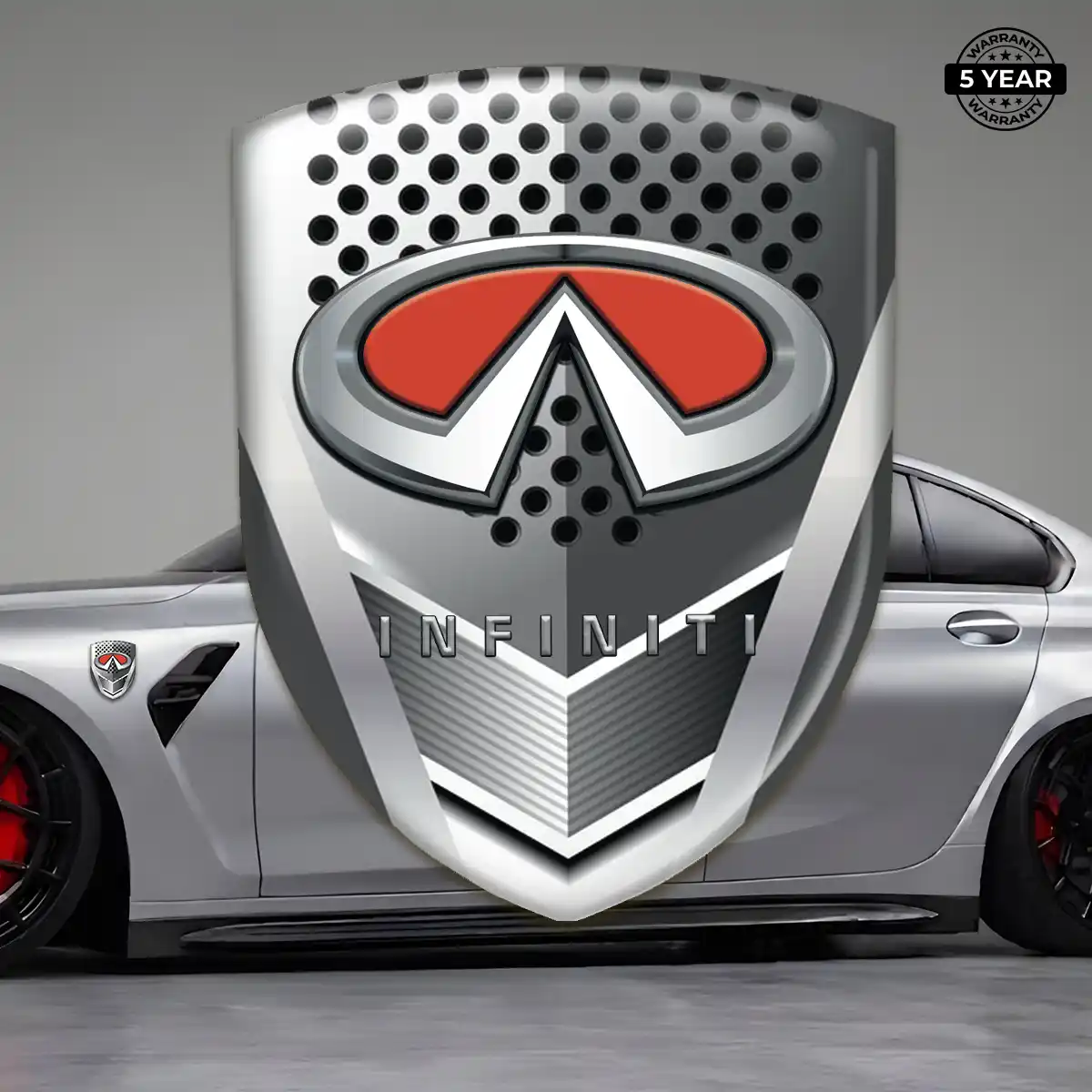 Infiniti Crest Logo Emblem Cabin Style