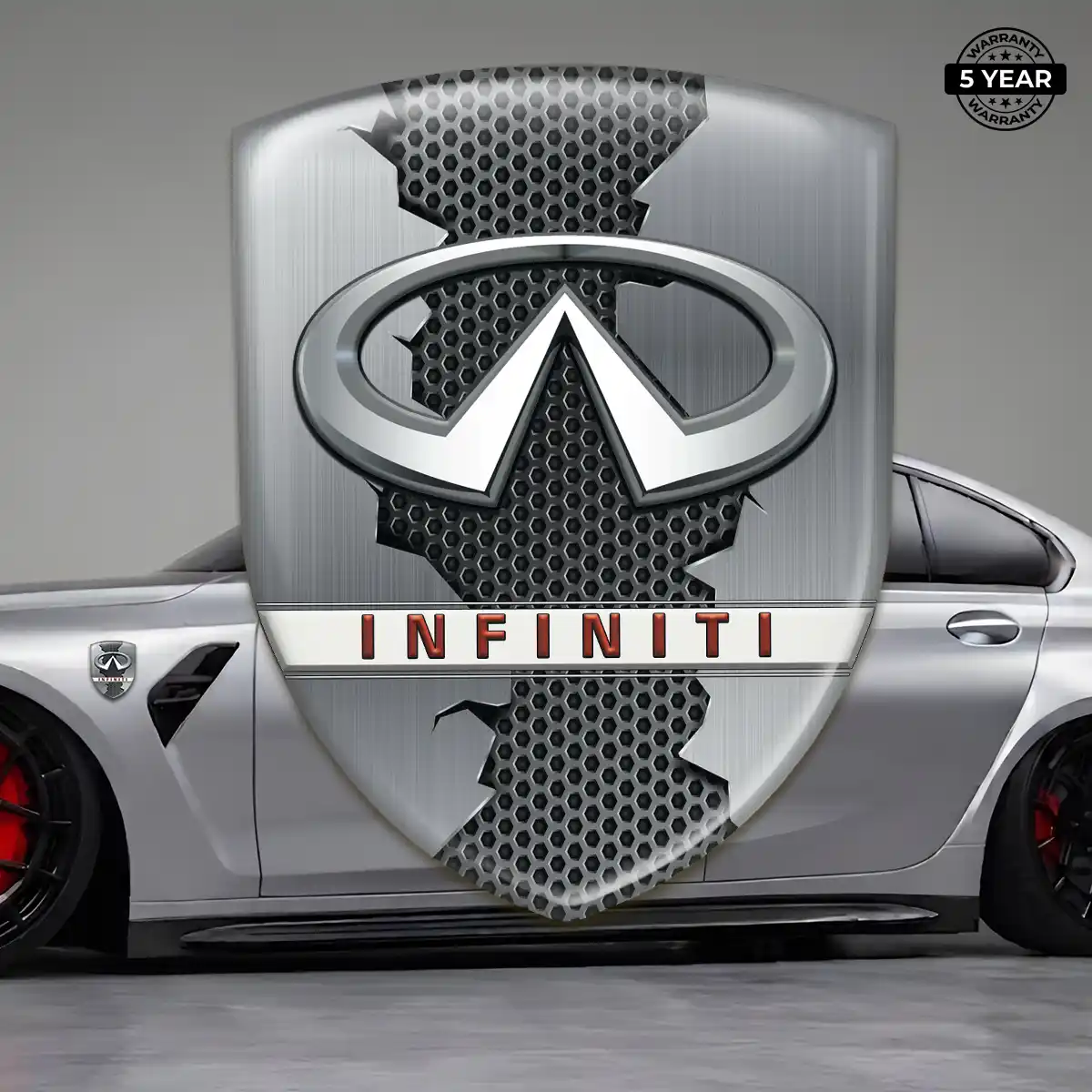 Infiniti Crest Logo Emblem Deluxe Edition