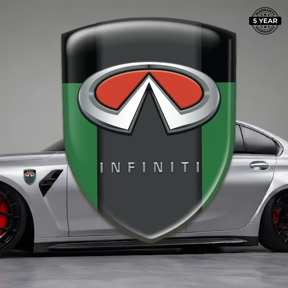 Infiniti Crest Logo Emblem Exterior Luxe