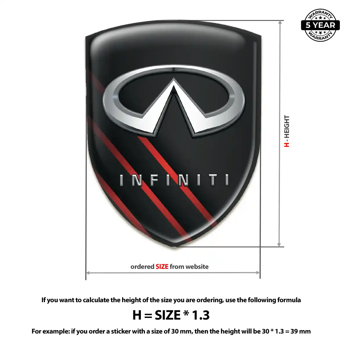 Infiniti Crest Logo Emblem Interior Elegance