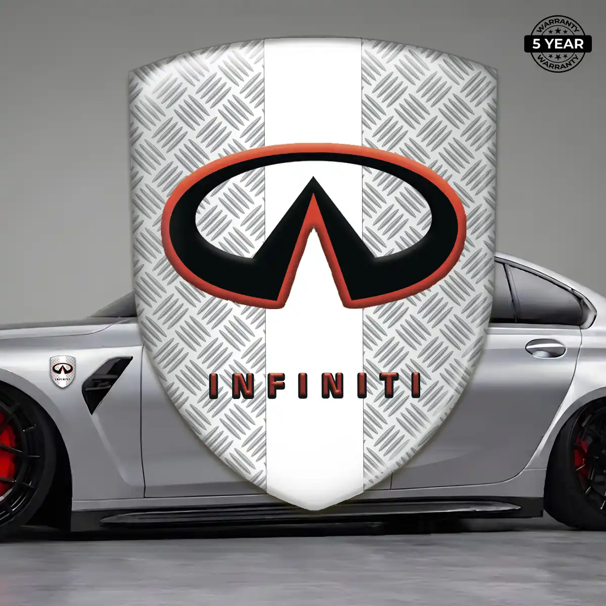 Infiniti Crest Logo Emblem Interior Luxe