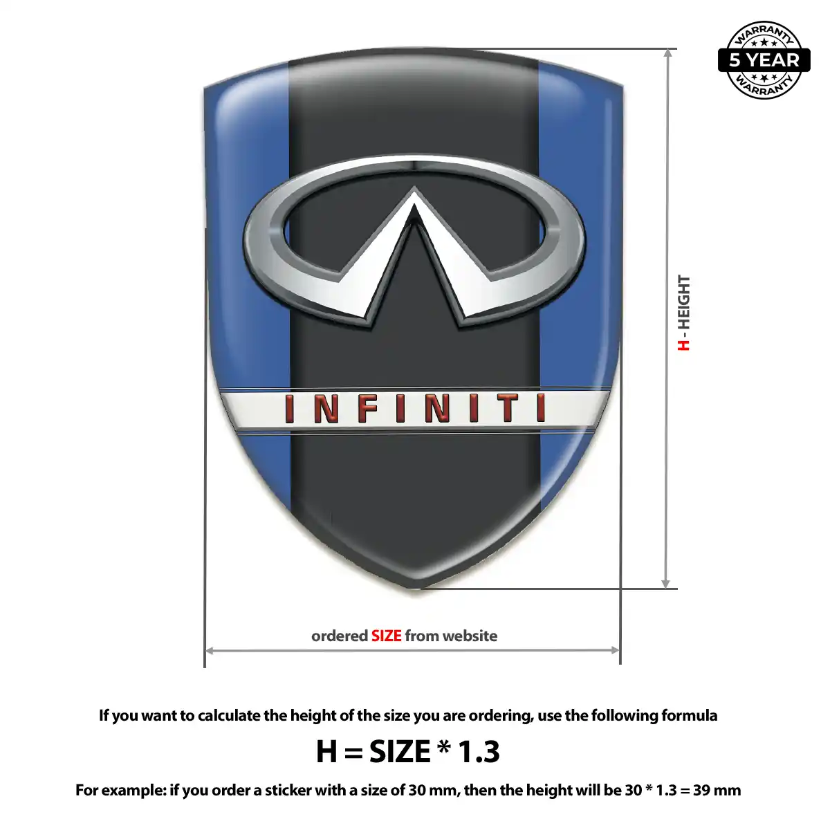 Infiniti Crest Logo Emblem Refined Design