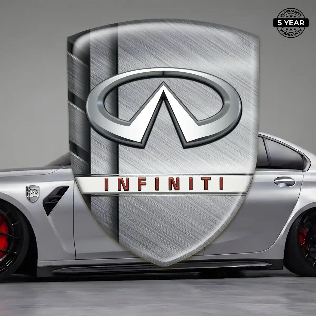 Infiniti Crest Logo Emblem Sleek Style