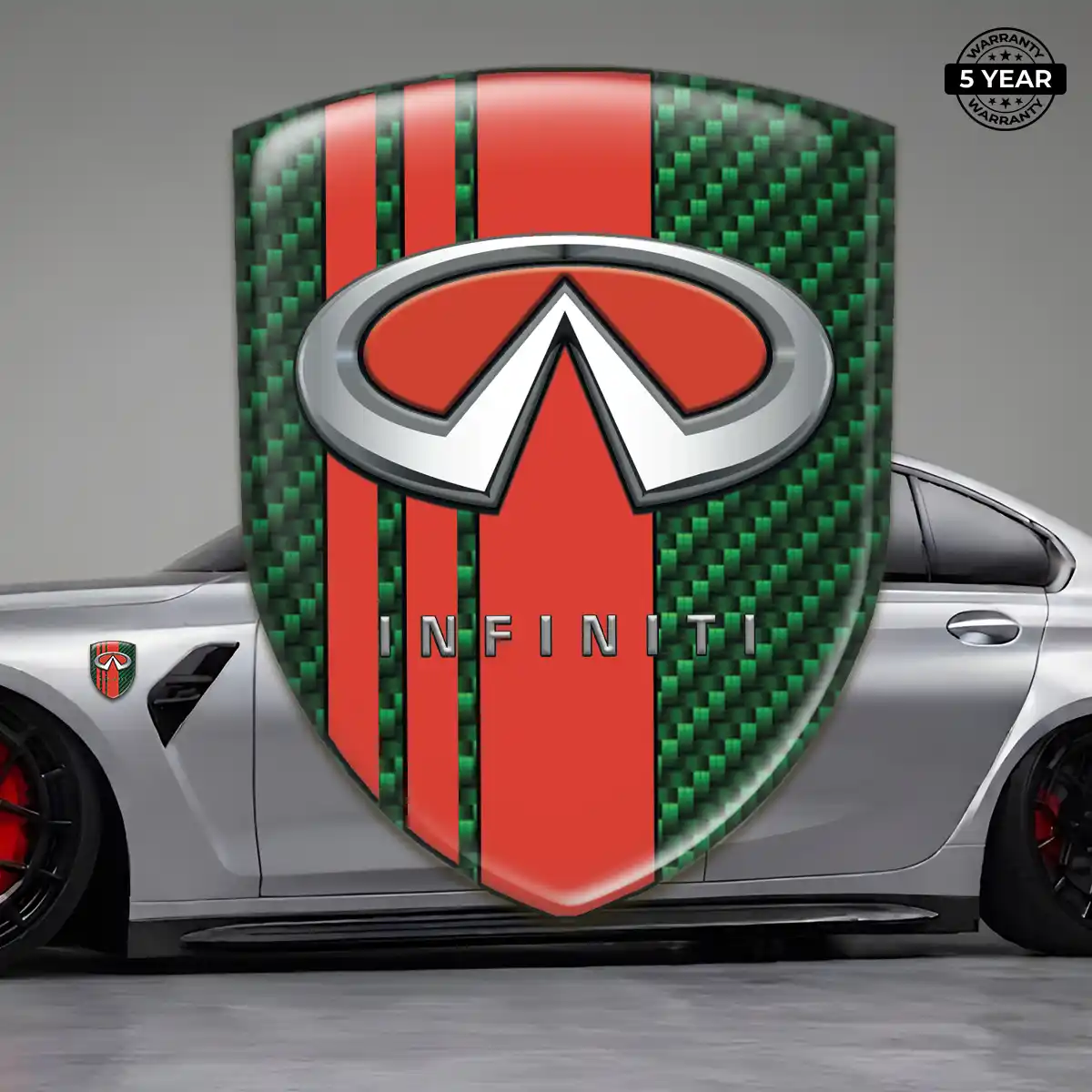 Infiniti Crest Logo Emblem Sport Tuning