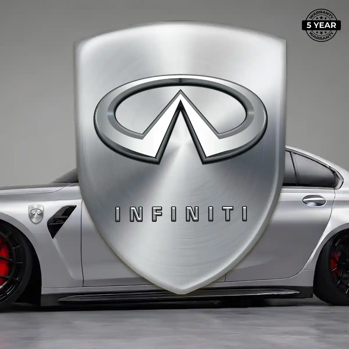 Infiniti Domed Badge Cabin Style