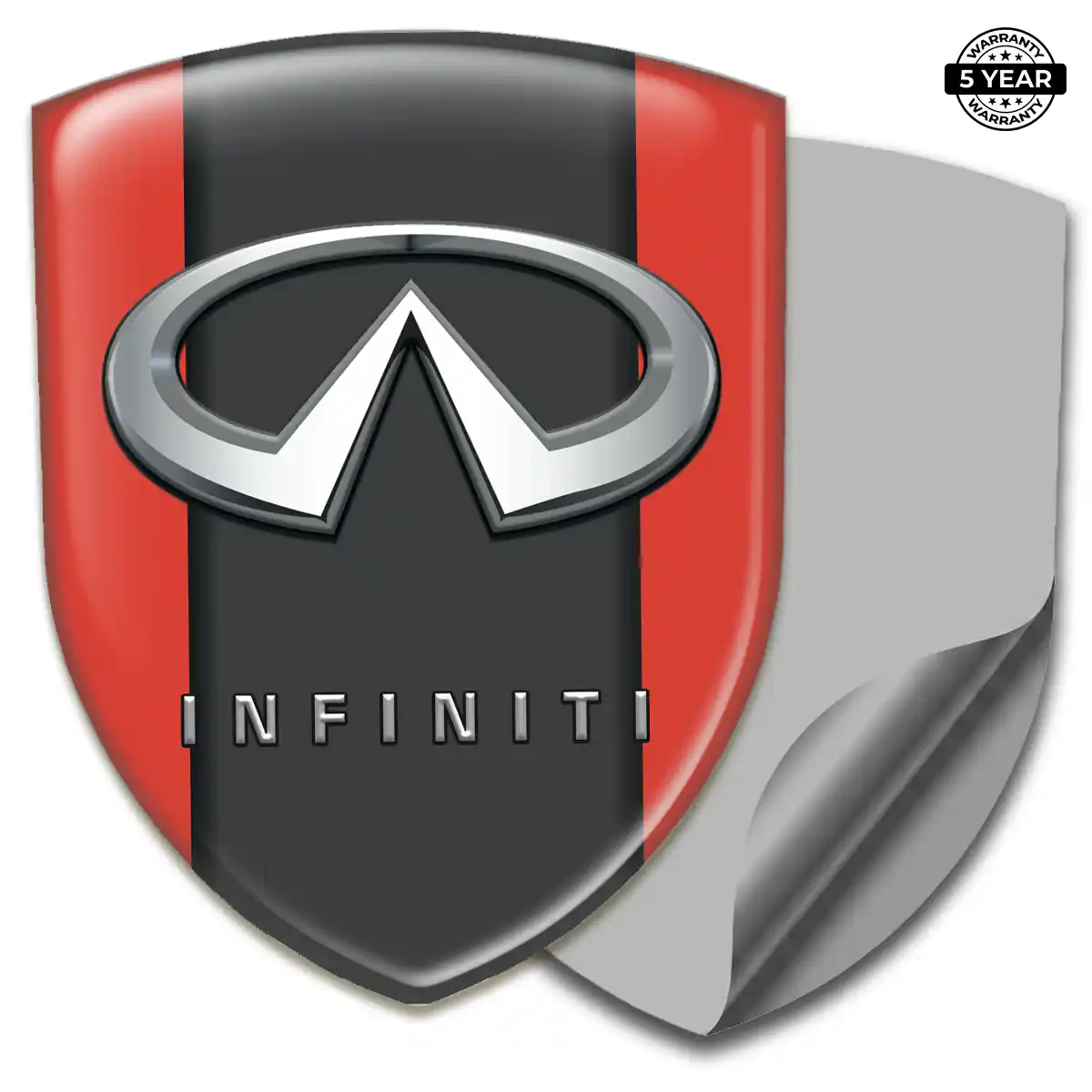 Infiniti Domed Badge Elite Finish