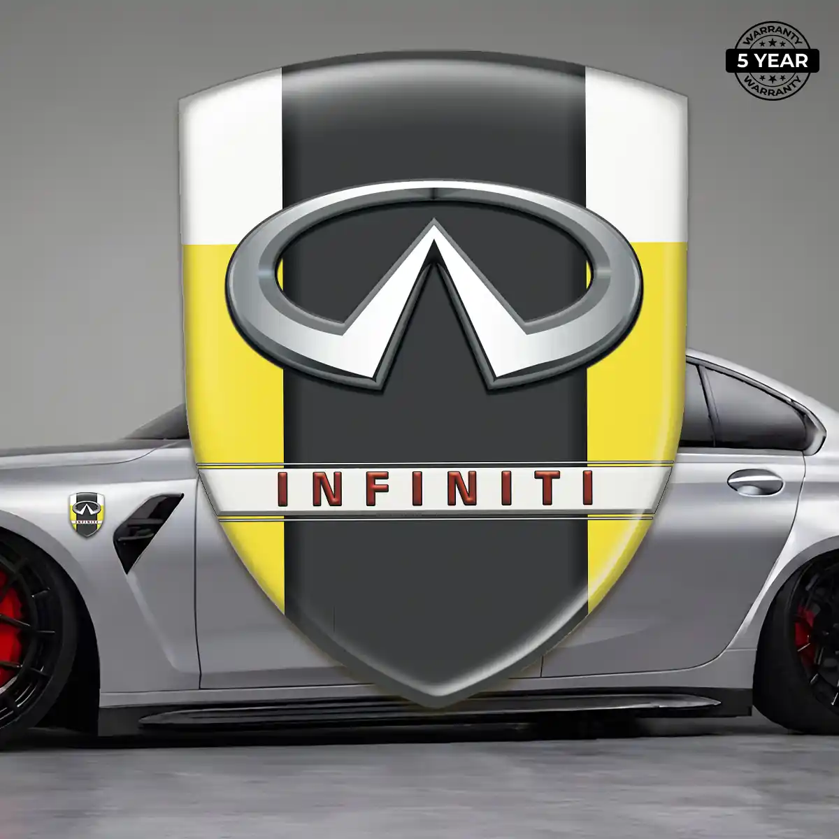 Infiniti Domed Badge Interior Elegance