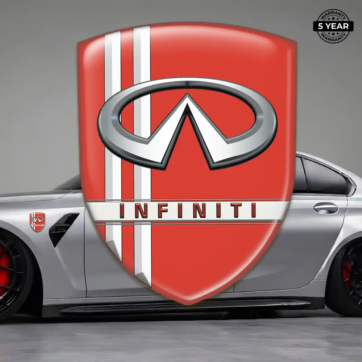 Infiniti Domed Badge Outer Style