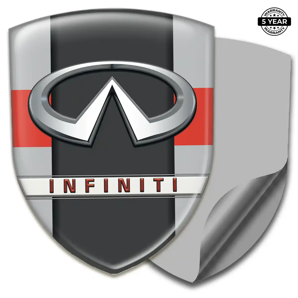 Infiniti Domed Badge Performance Style