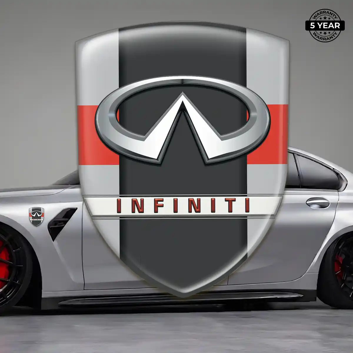 Infiniti Domed Badge Performance Style
