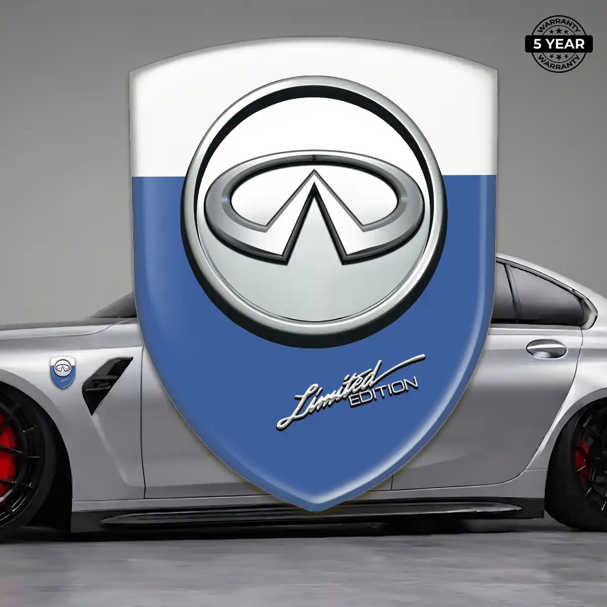 Infiniti Domed Badge Resin Luxe