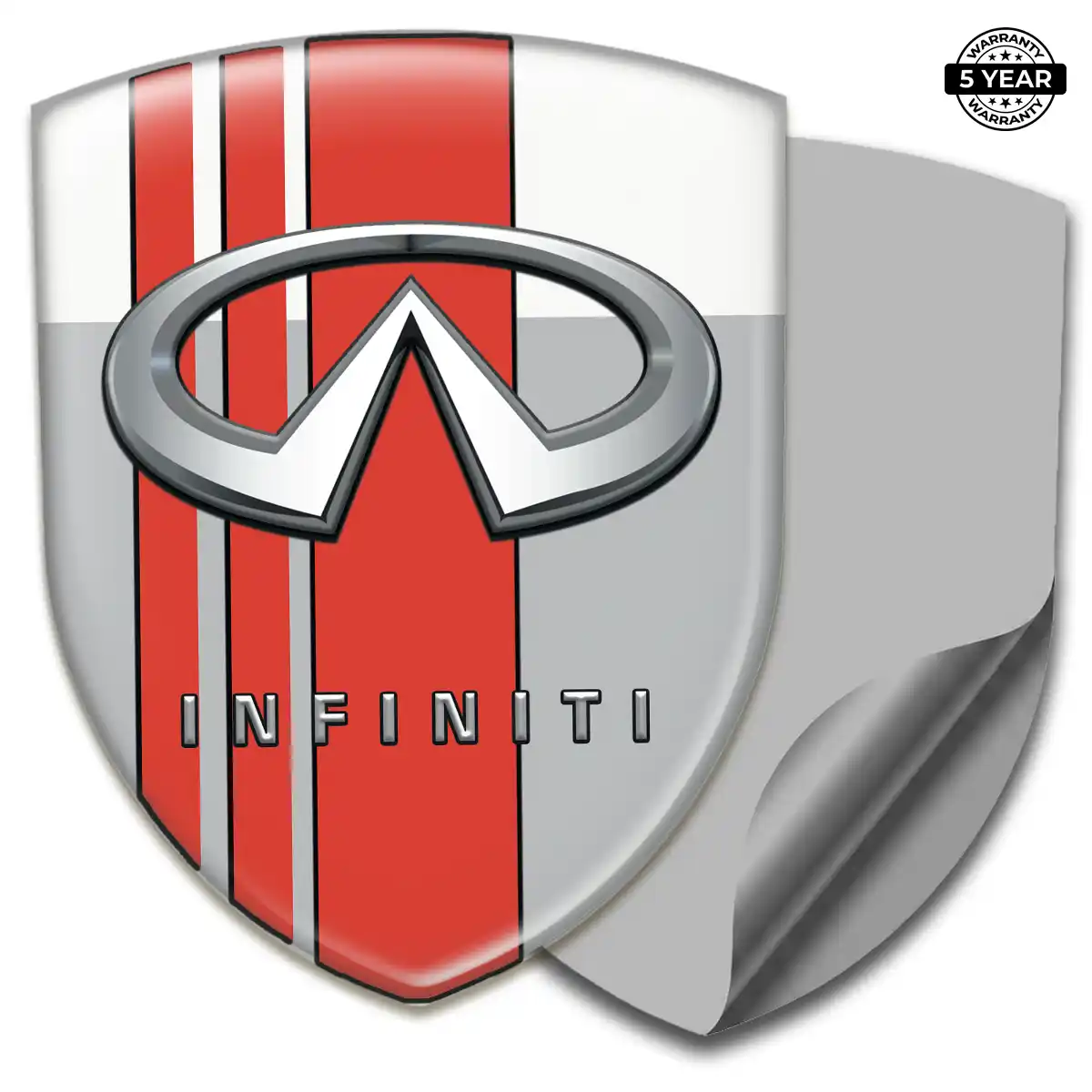 Infiniti Domed Badge Sleek Style
