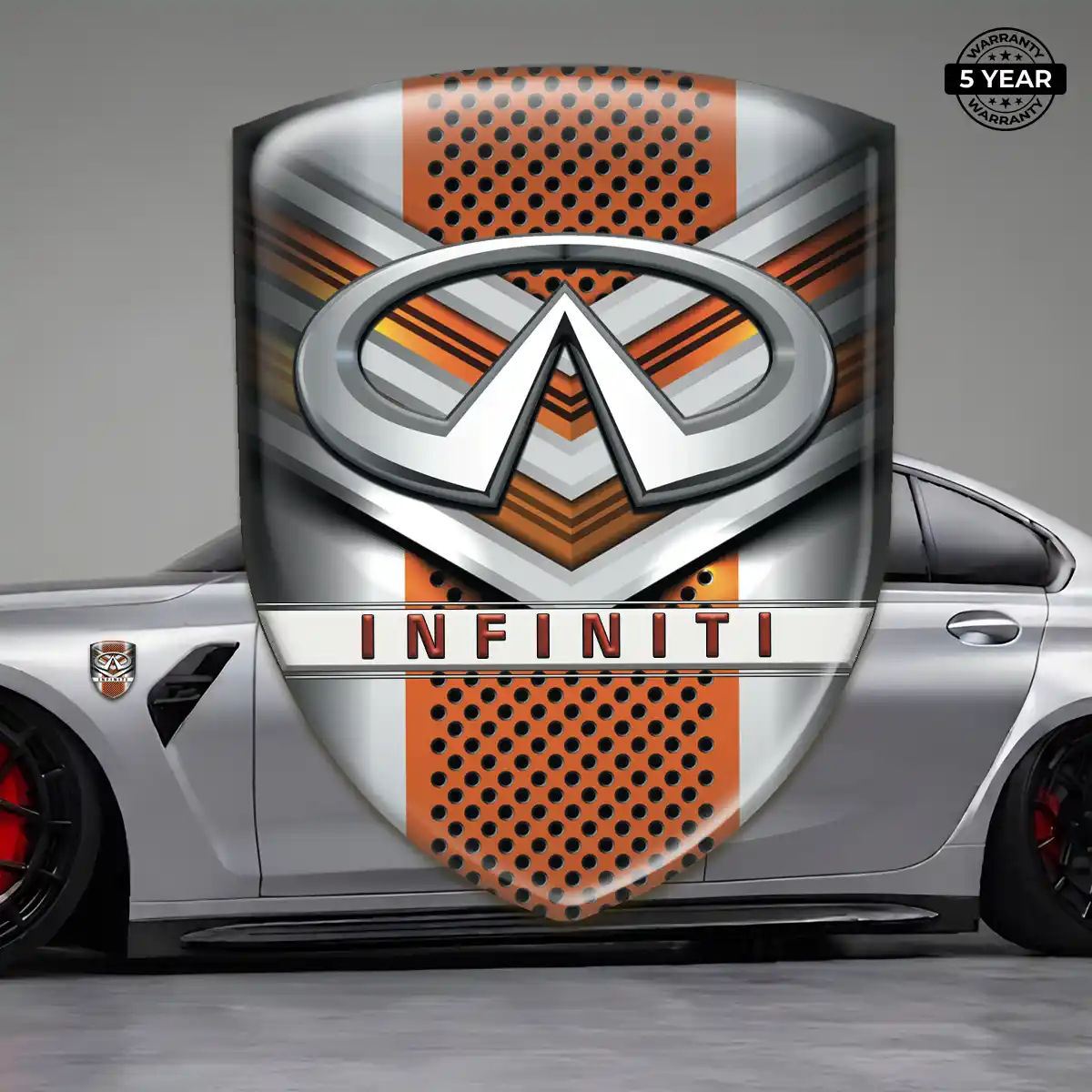 Infiniti Domed Car Sticker Auto Tuning