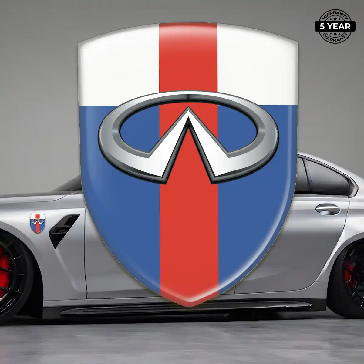 Infiniti Domed Car Sticker Deluxe Edition