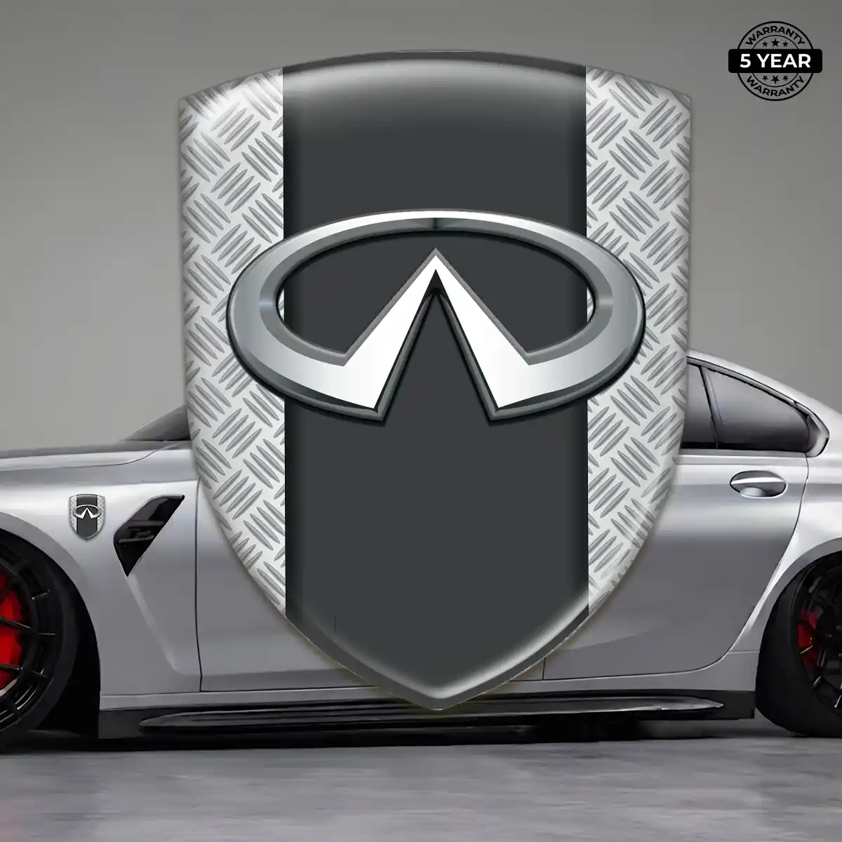 Infiniti Domed Car Sticker Elite Edition