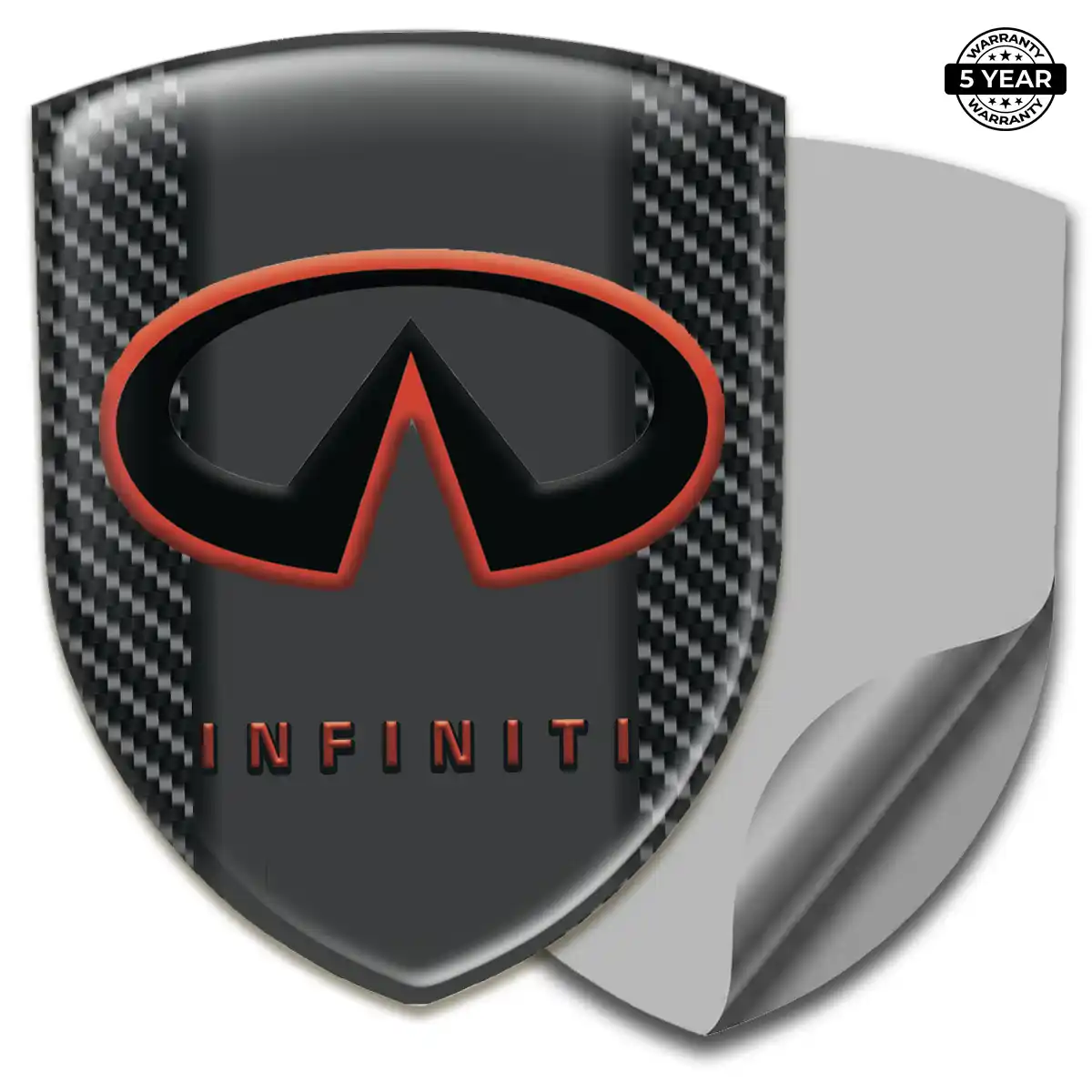 Infiniti Domed Car Sticker Exterior Luxe