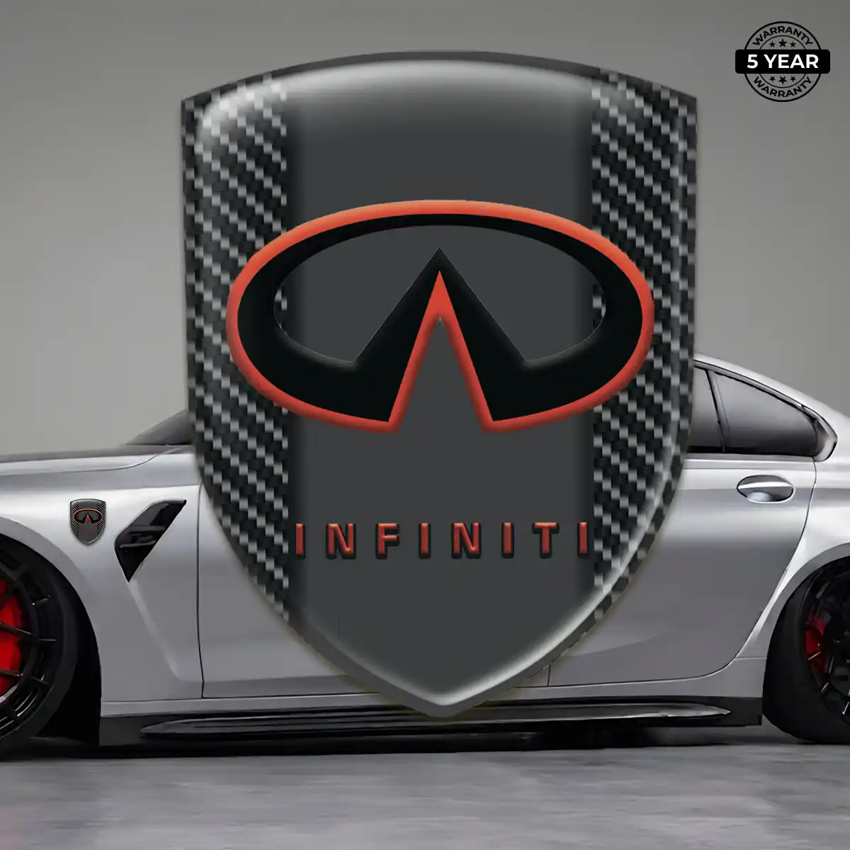Infiniti Domed Car Sticker Exterior Luxe