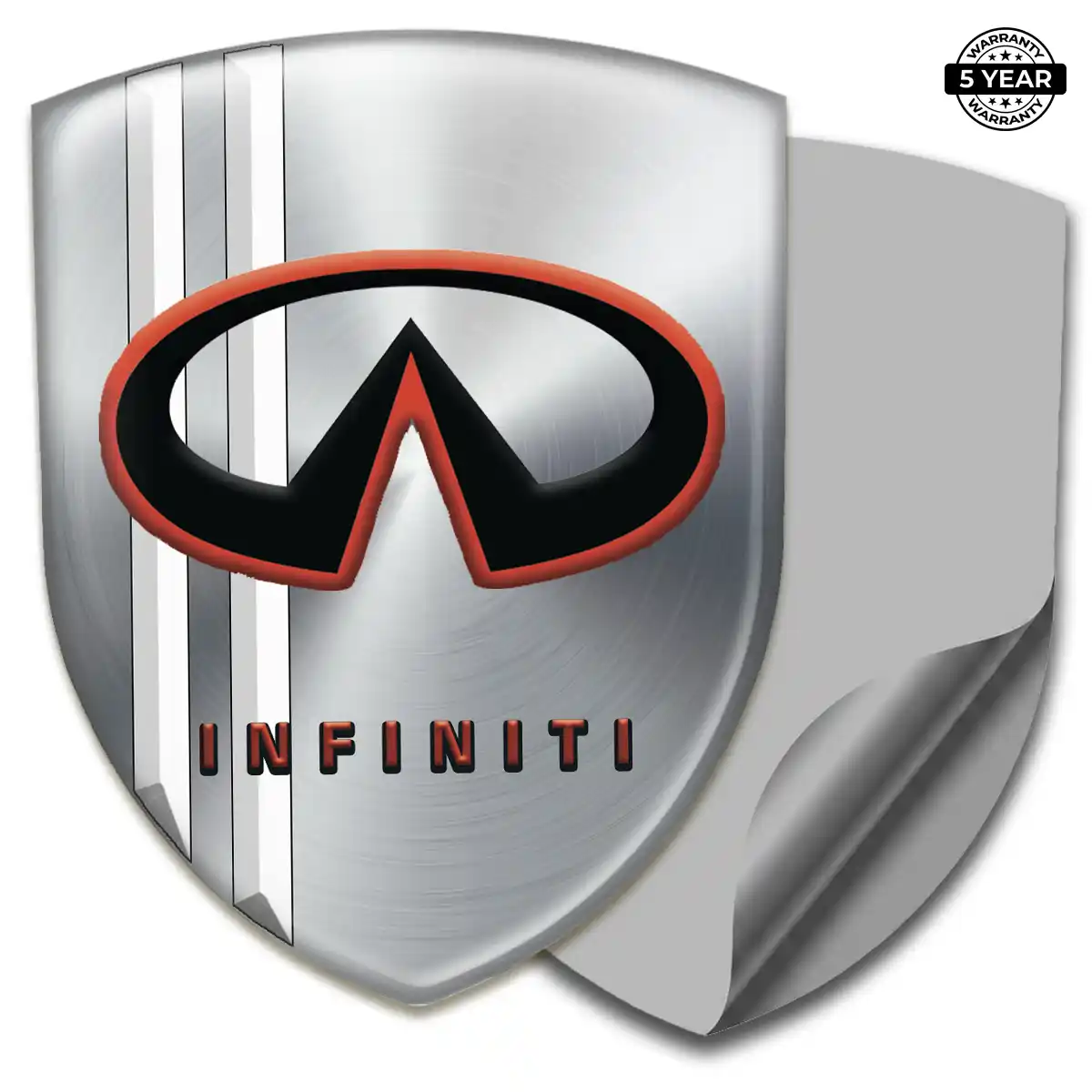 Infiniti Domed Car Sticker Interior Luxe