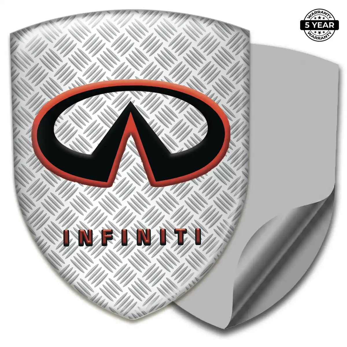 Infiniti Domed Car Sticker Refined Design