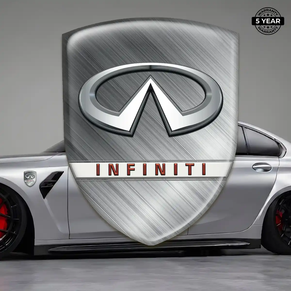 Infiniti Domed Car Sticker Signature Grade