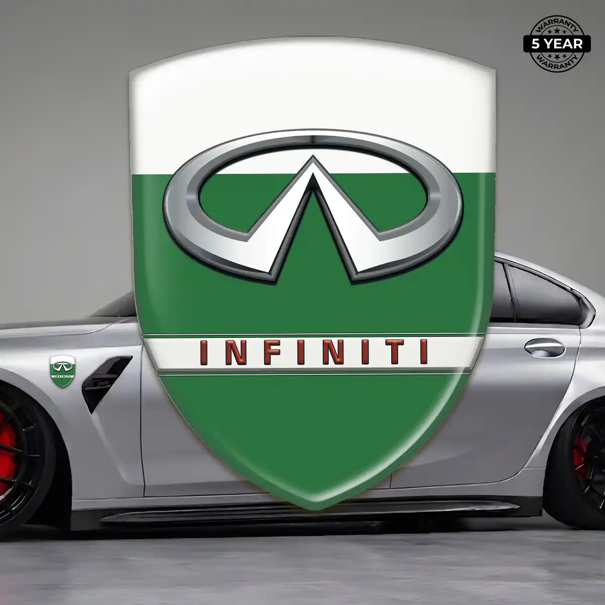 Infiniti Domed Car Sticker Sport Tuning